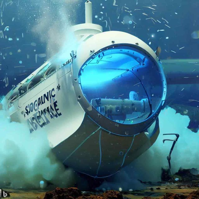 @noticiaenlinea Dalle-2 submarino-blanco-cupula-imposion-agua-oceano