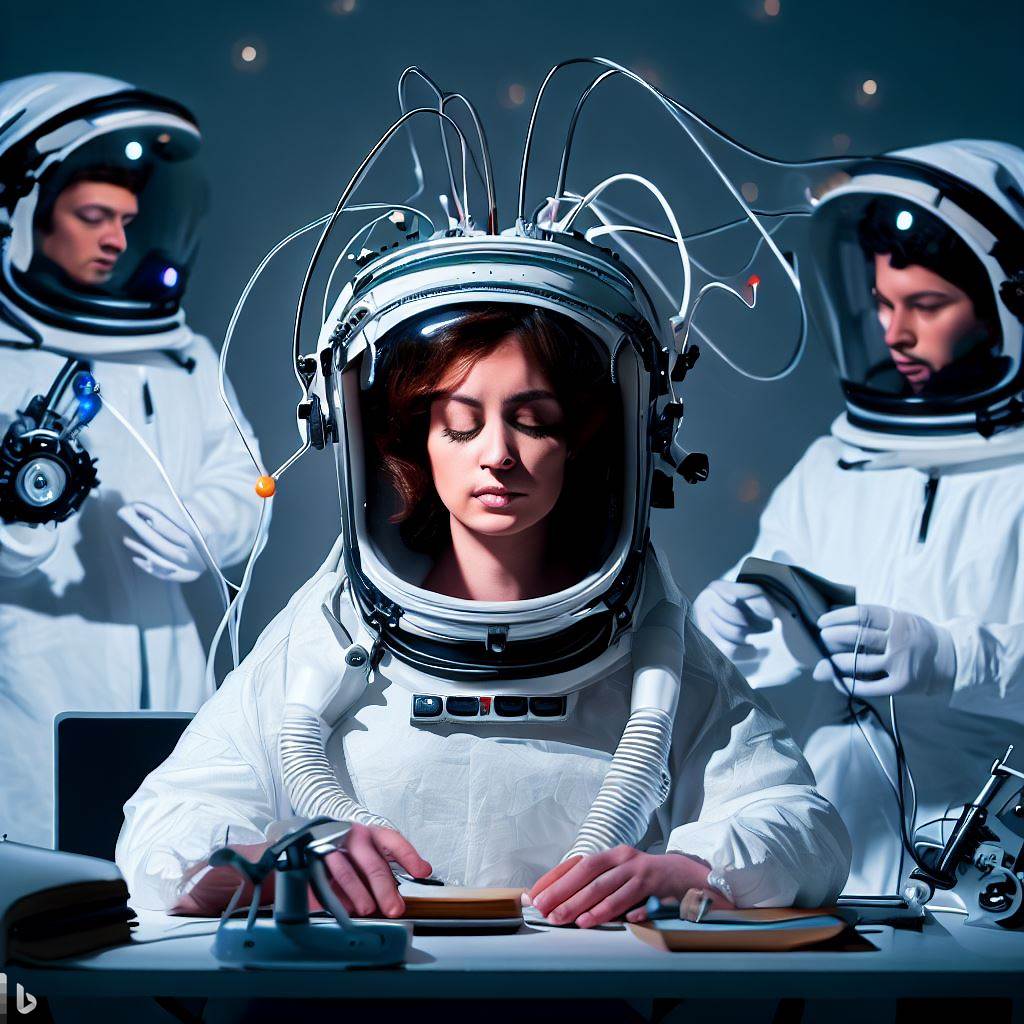 @noticiaenlinea tres astronautas dispositivos espacio